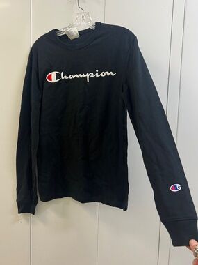 Like New Champion Long Sleeve Crew Neck Shirt